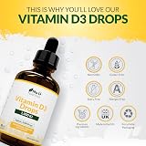 Nu U Nutrition Vitamin D Drops 90ml 3000 Drops 1000IU per Drop Unflavoured view 5