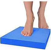 Balance Pad- Foam Balance Pad for Workout, Non-Slip & Water-Resistant Stability Trainer Mat, Soft TPE Exercise Foam Mat for Rehabilitation Stability,Physical Therapy,Fitness,Yoga (15.7" * 13" * 2")