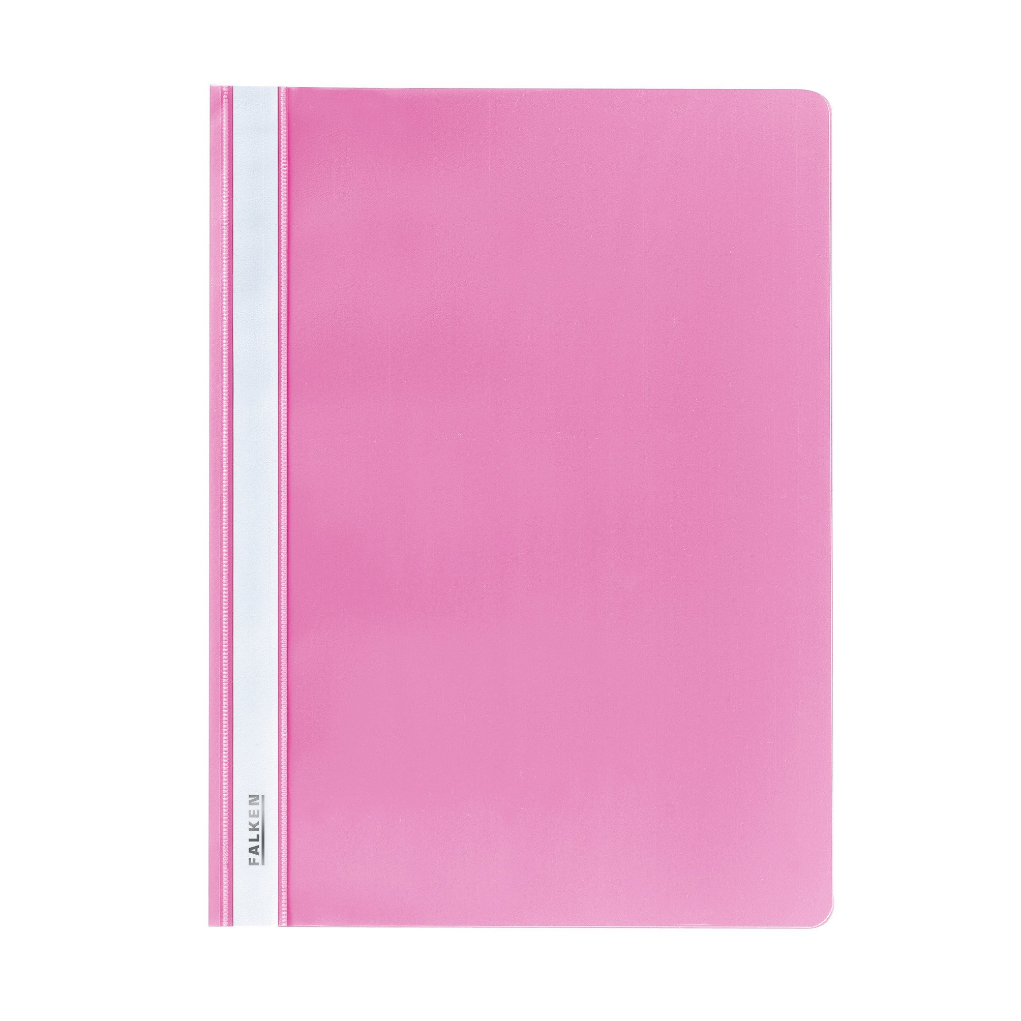 Falcon Plastic Loose-Leaf Binder, Made from Polypropylene Film, for DIN A4 Commercial Binding Pack of 1 Pink