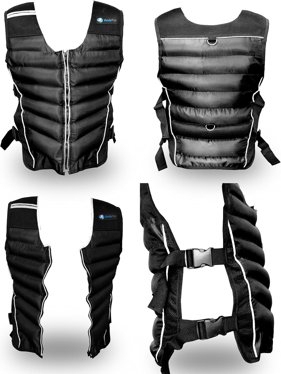BodyRip Durable Advanced Weight Vest 5kg 10kg 15kg (5 Kilograms