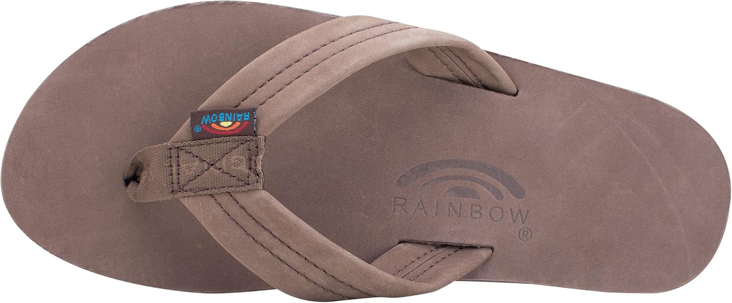  | Rainbow Sandals Men's Premier Leather Single Layer Wide Strap with Arch | Sandals