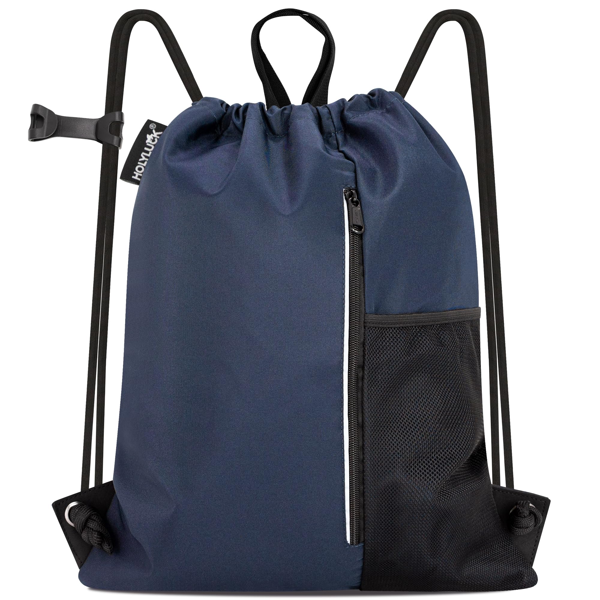 HOLYLUCK Men & Women Outdoor Sport Gym Sack Waterproof Drawstring Backpack Bag