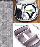 HCFGS Travel Cable Organizer Bag Electronics Accessories Universal Gadget Carry view 4