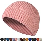 HiRui Fisherman Beanie for Men Women, Knit Trawler Beanie Watch Hats Winter Caps