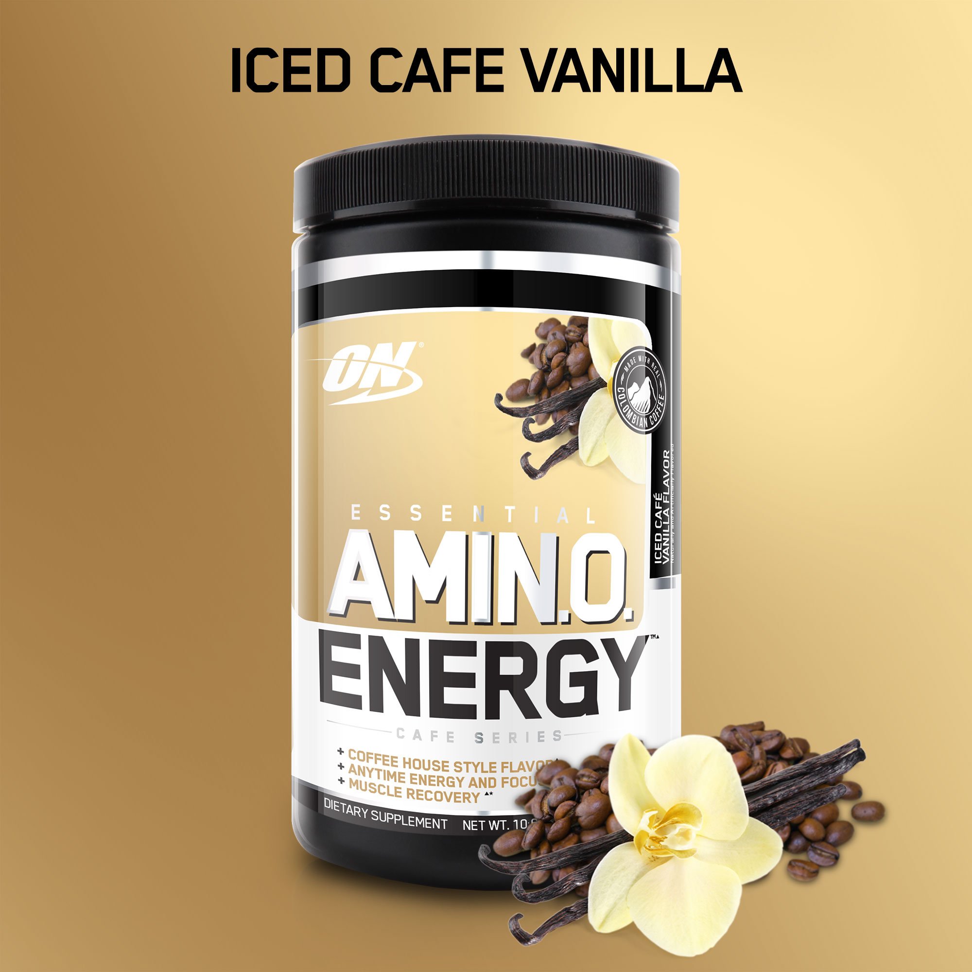 Optimum Nutrition Amino Energy, Iced Caramel Machiatto