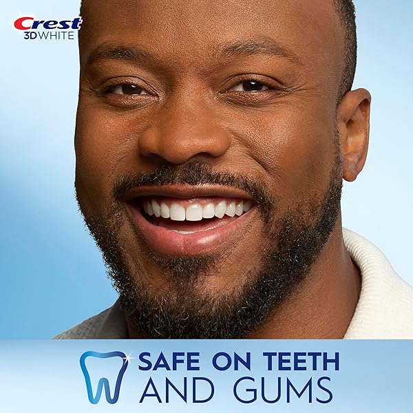CREST 3D WHITESTRIPS GLAMOROUS WHITE, 3D WHITE, TEETH WHITENING STRIP KIT, 32 STRIPS (16 COUNT PACK) – CREST TEETH WHITENING STRIPS, TEETH WHITENING KIT – PACKAGING MAY VARY