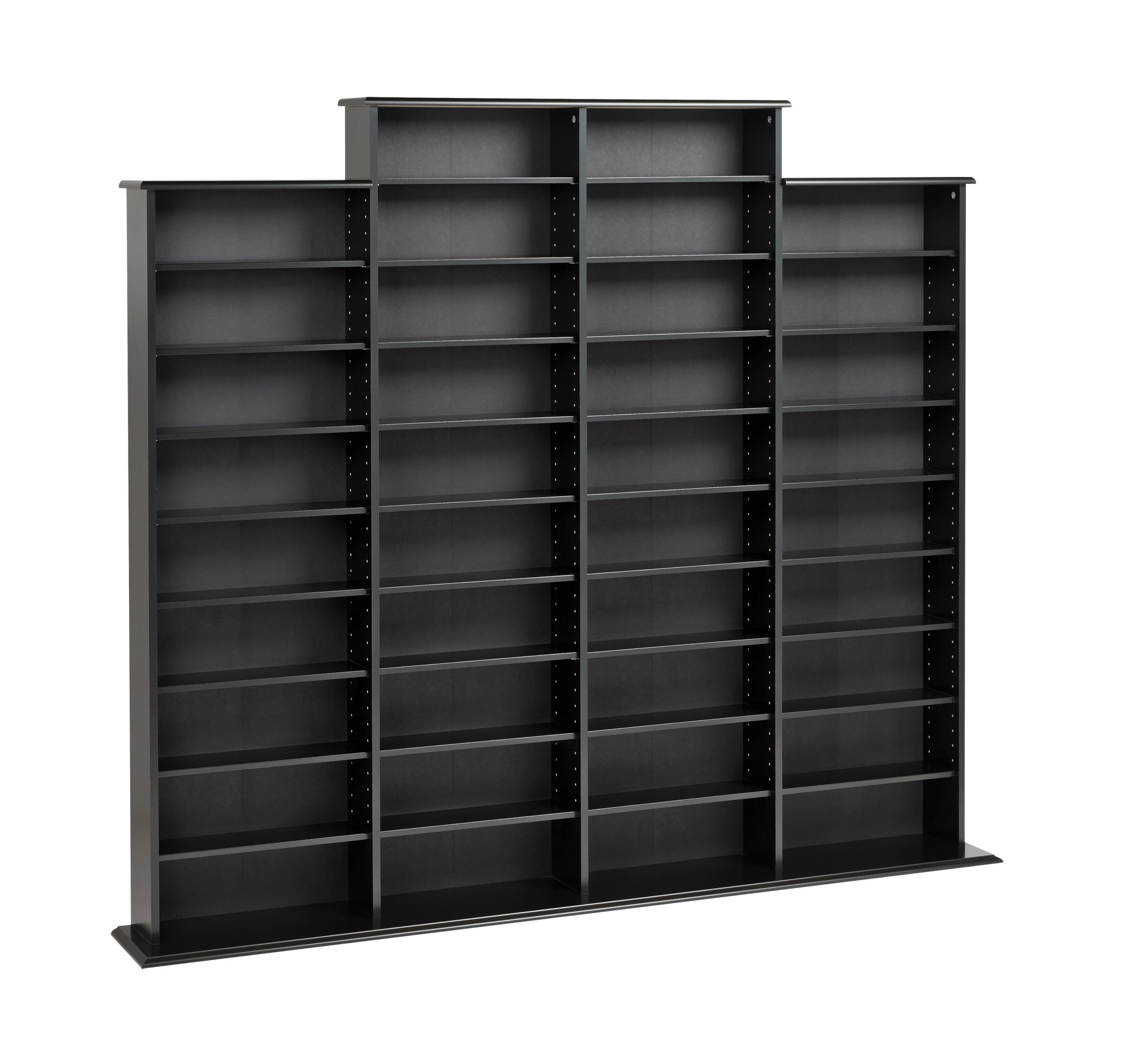 Prepac Quad Width Wall Storage Black eBay