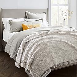 Ultra Soft Cozy Sherpa Throw Blanket with
