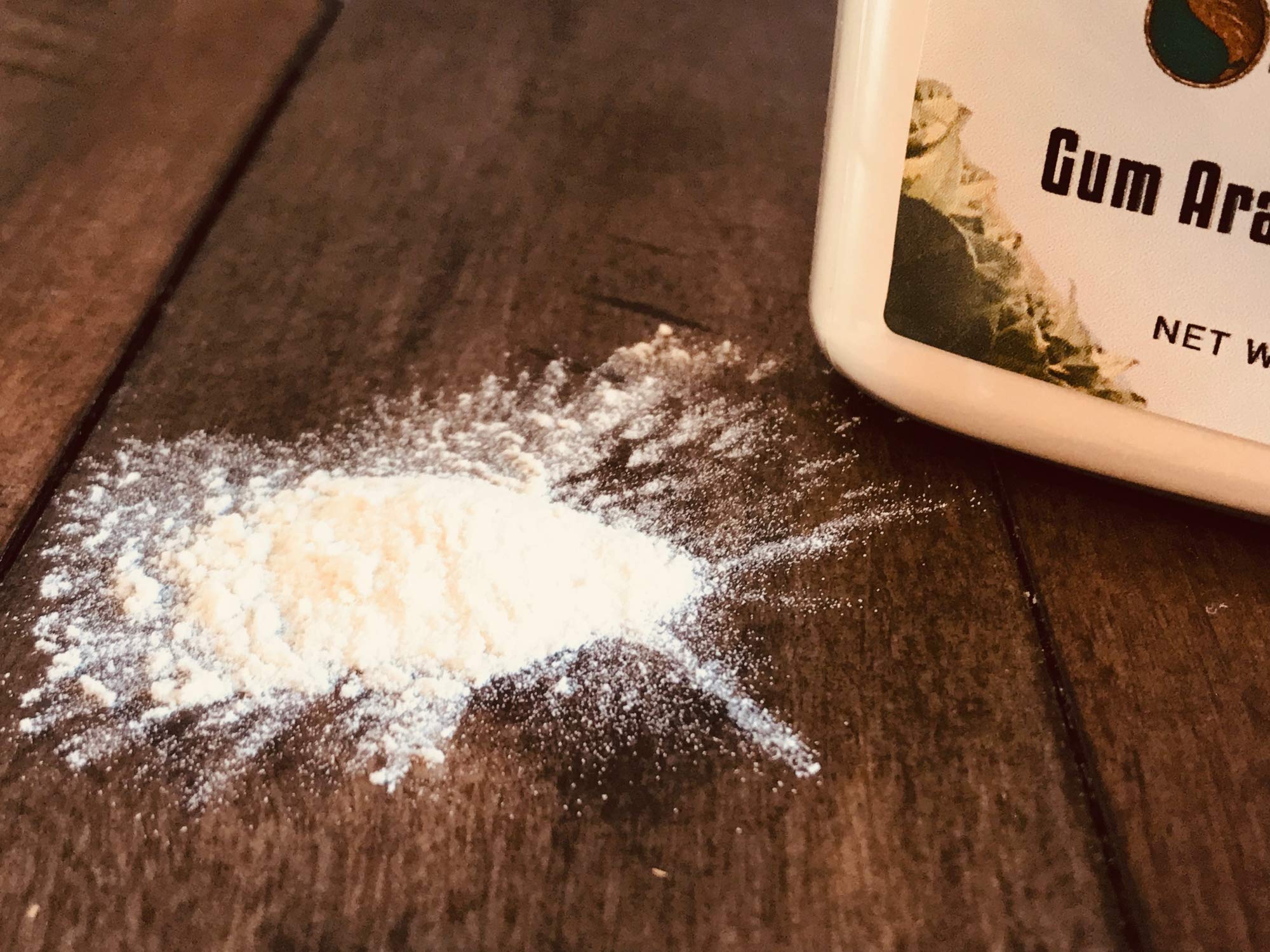 Gum Arabic Cigar Glue for Rolling and Repair - Plant-Based Food & Smoke Safe Adhesive Natural Powder (4oz)