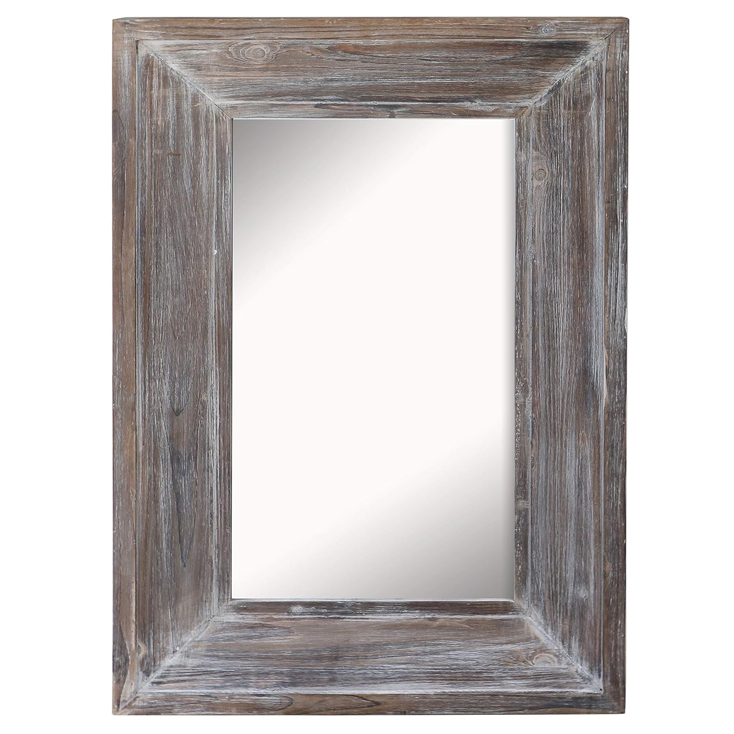 Mirrors Barnyard Designs Decorative Wall Mirror Rustic Distressed