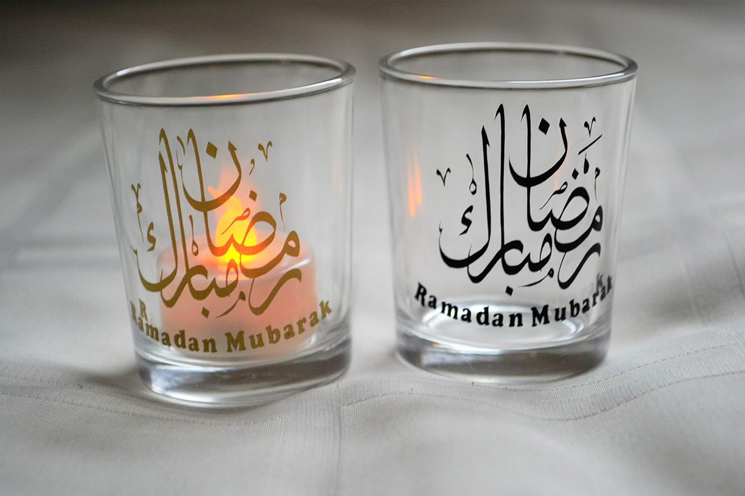 Ramadan Mubarak candle holder/Ramadan decoration/Islamic