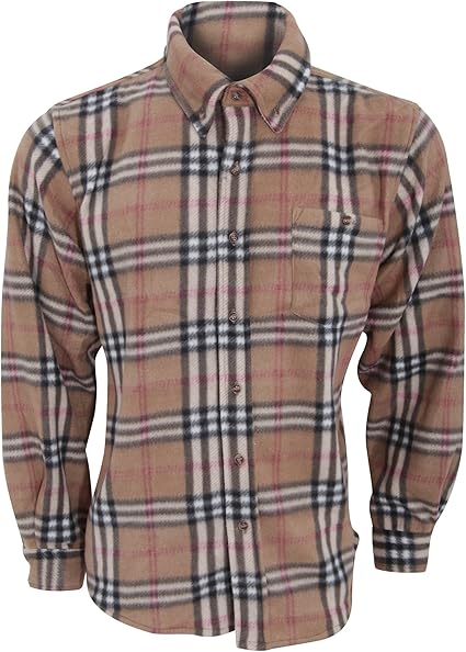 camisas de felpa hombre