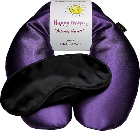 Amazon Com Happy Wraps Microwavable Neck Wrap Hot Cold Herbal