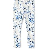 Gymboree Girls' and Toddler Floral Printed Leggings