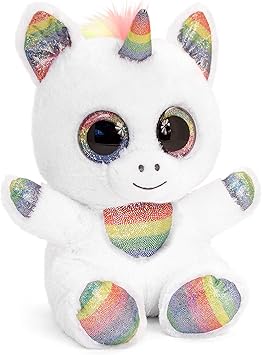 unicornio ojos brillantes