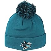 San Jose Sharks NHL Officially Licensed Beanie Pom Icon Team Color