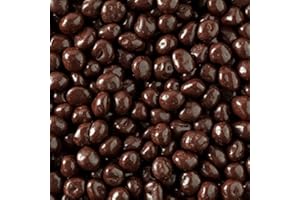 Dark Chocolate Covered Raisins, Bulk Chocolate Covered Plump Candy Raisins by Queen City Candy Cave (1 Pound)