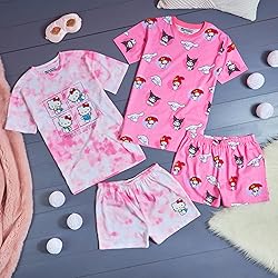Get Trend Pajamas for Girls Teens Kawaii Short PJ