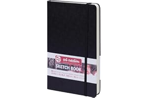 Talens Art Creation Sketchbook 80 Sheets, 13 cm x 21 cm, Black