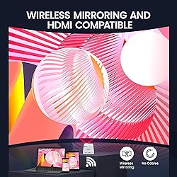 AAXA LED Pico+ MAX Mini Projector, 2.7 Hour
