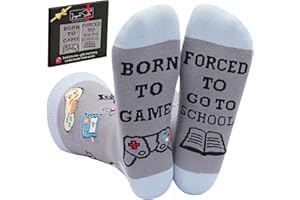 IRISGOD Funny Nerd Socks | Cool Stocking Stuffers | Holiday Gifts For Men and Women