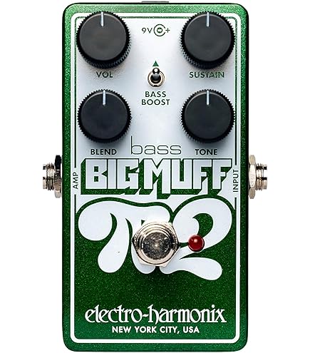 Amazon.com: Electro-Harmonix Nano Bass Big Muff Pi Fuzz Pedal