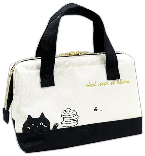 Osk Chat Noir Et Blanc Black Cat Lunch Bag Black Tb 18