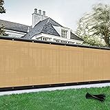 SUNLAX Privacy Fence Screen 5x25FT Heavy Duty Mesh
