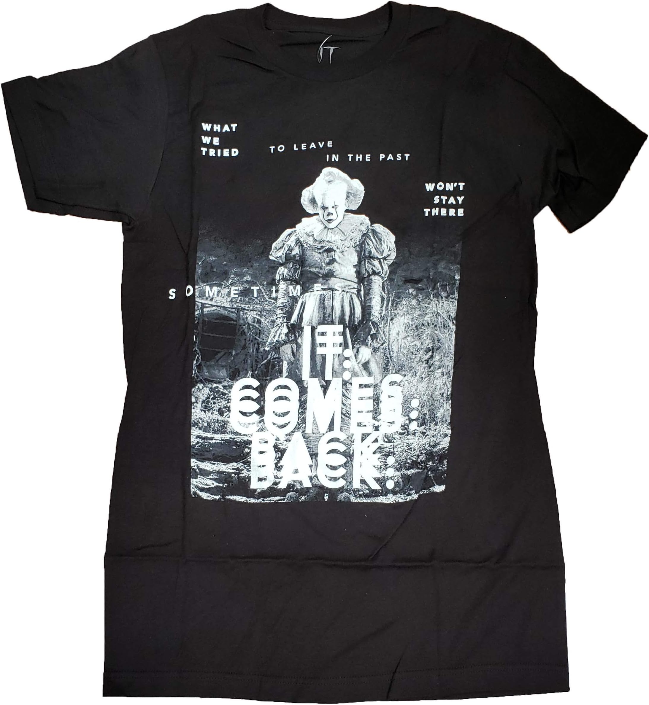 It Comes Back Chapter Two Black Graphic T-Shirt