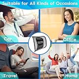 m zimoon 2 Pack Mesh Back Support Lumbar Cushion Ergonomic Office Chair view 3