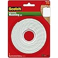 Scotch Brand 112L Permanent Mounting Tape, 1 in x 125 in, White