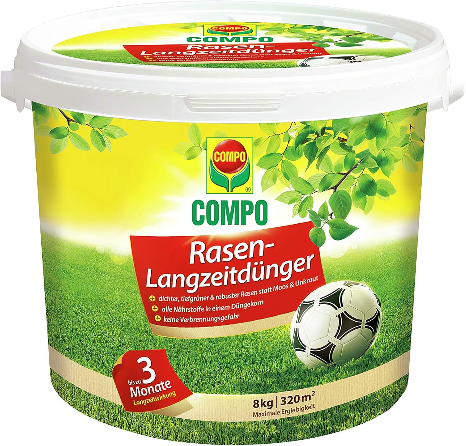 Compo Rasendünger mit Langzeitwirkung