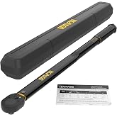 LEXIVON 1/2-Inch Drive Click Torque Wrench 25-250 Ft-Lb/33.9-338.9 Nm (LX-184)