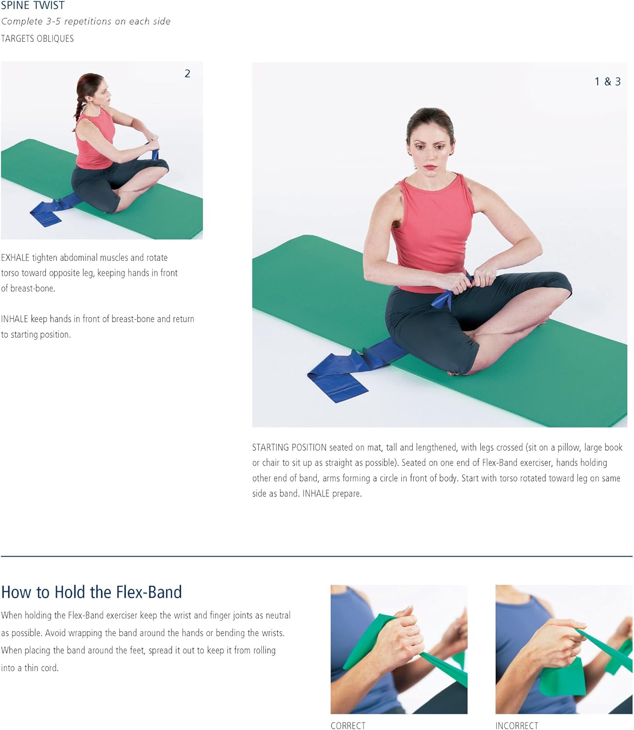 STOTT PILATES NonLatex FlexBand BigaMart