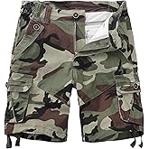 GSGGIG Womens Hiking Shorts, Bermuda Cargo Shorts, 10" Casual Summer Jorts Y2K Shorts with Multi Pockets