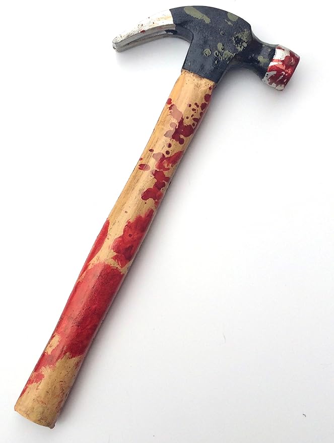 The Rubber Plantation tm REALISTIC FOAM CLAW HAMMER with or without