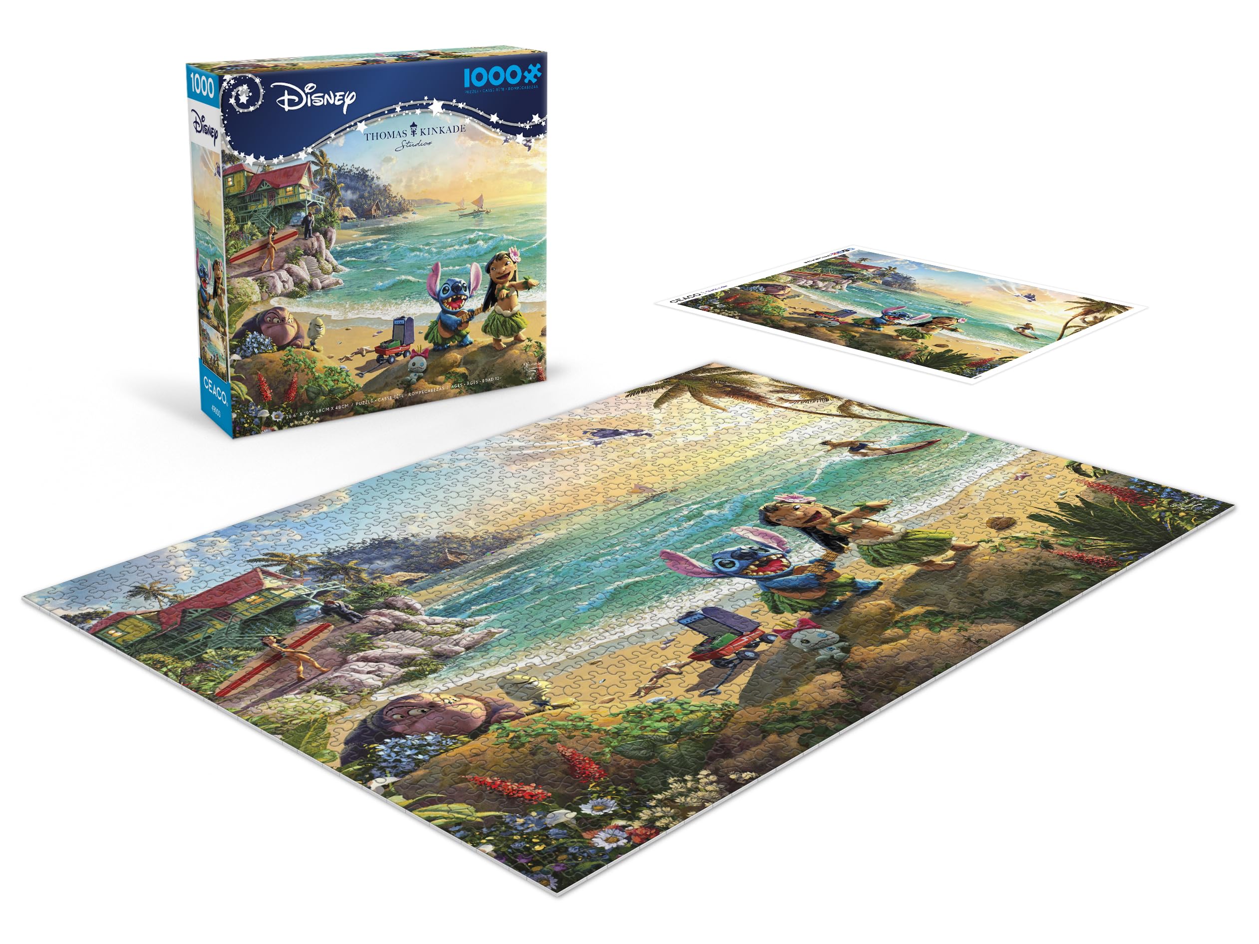 Mua Ceaco Thomas Kinkade - Disney - Lilo and Stitch - 1000 Piece Jigsaw ...