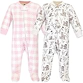 Hudson Baby Unisex Baby Premium Quilted Zipper Sleep and Play