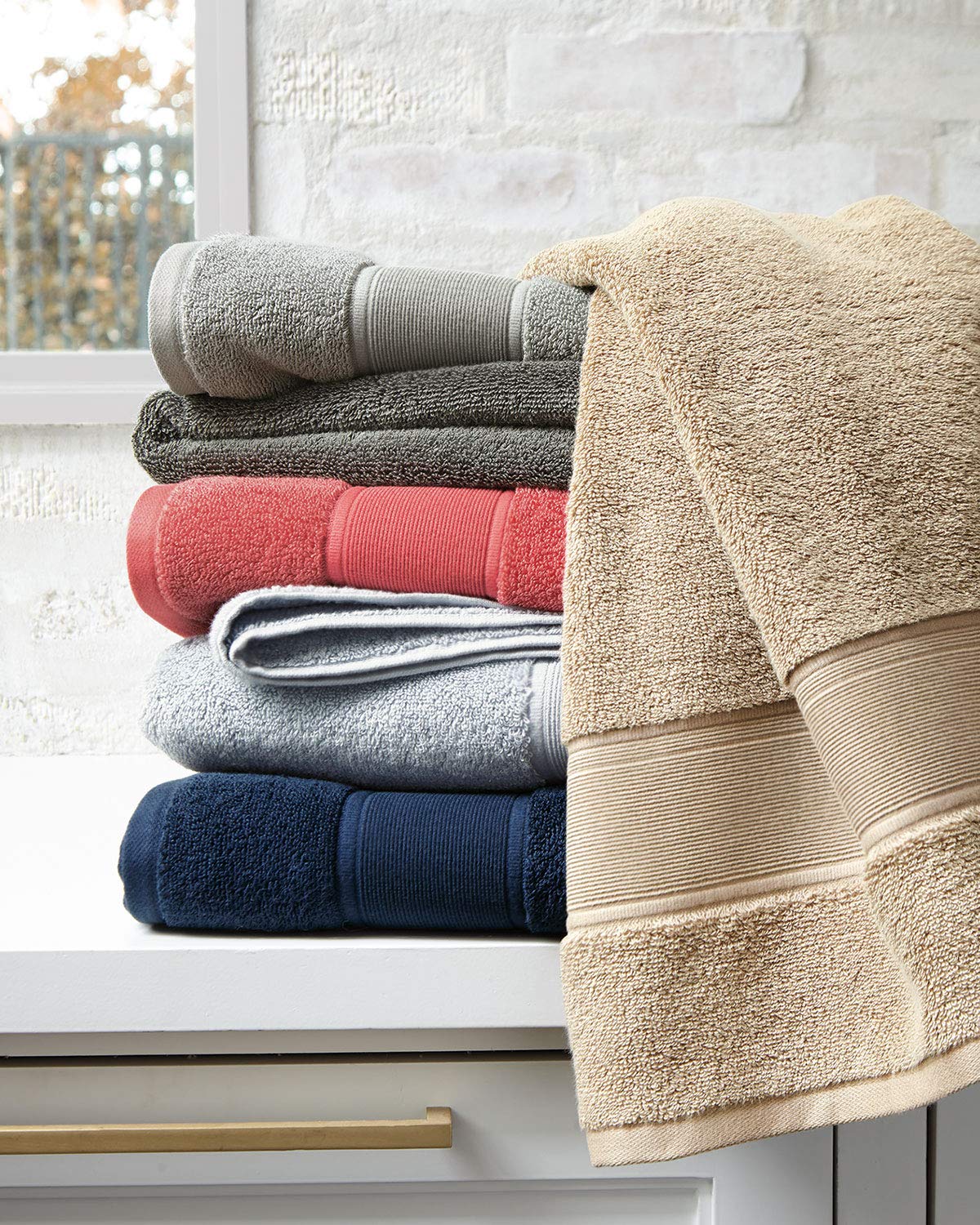 Mua Ralph Lauren Sanders Towel 6 Piece Set Chambray Blue 2 Bath