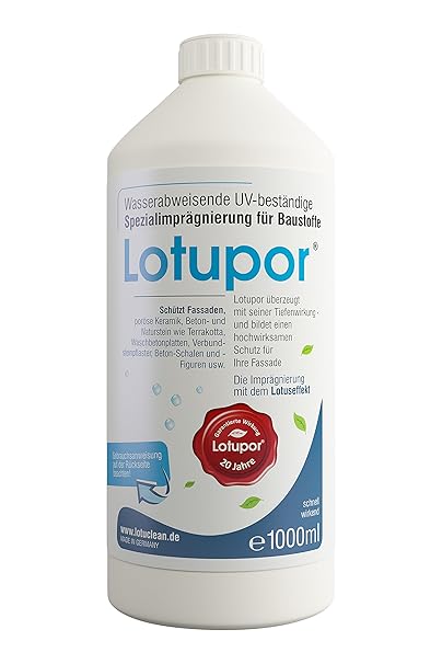 Lotupor® Stein- und Fassadenimprägnierung 1 Liter