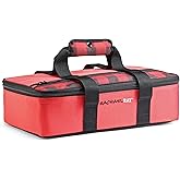 Rachael Ray Lasagna Lugger, Thermal Insulated Casserole Carrier for Hot or Cold Food, Lugger Tote for Potluck, Parties, Picnic, and Cookouts, Fits 9" x 13" Baking Dish