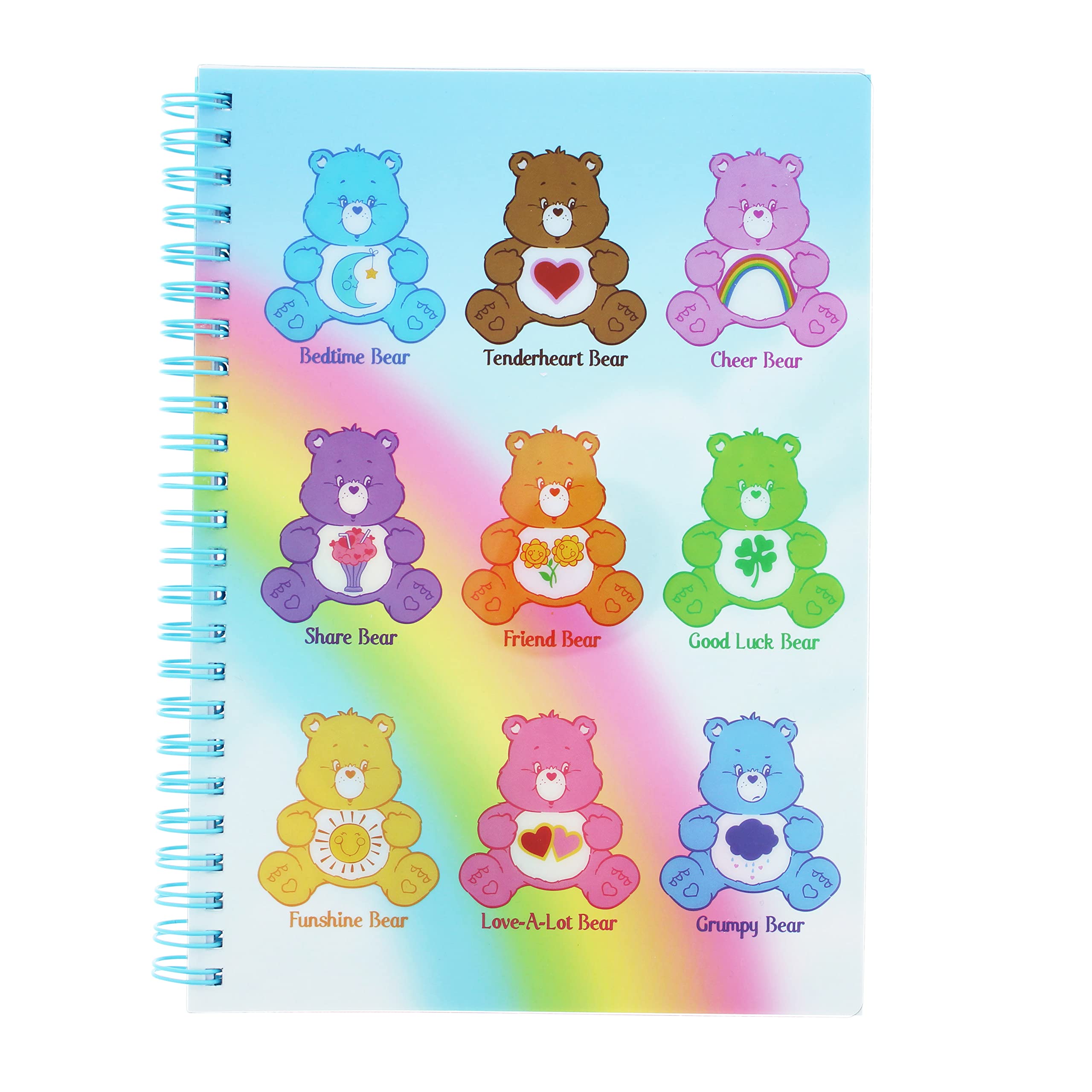 Blueprint Collections Care Bears A5 Notebook | Writing Pad for Kids | Cute Notepad | Care Bears Stationery Gift | Back to School Supplies