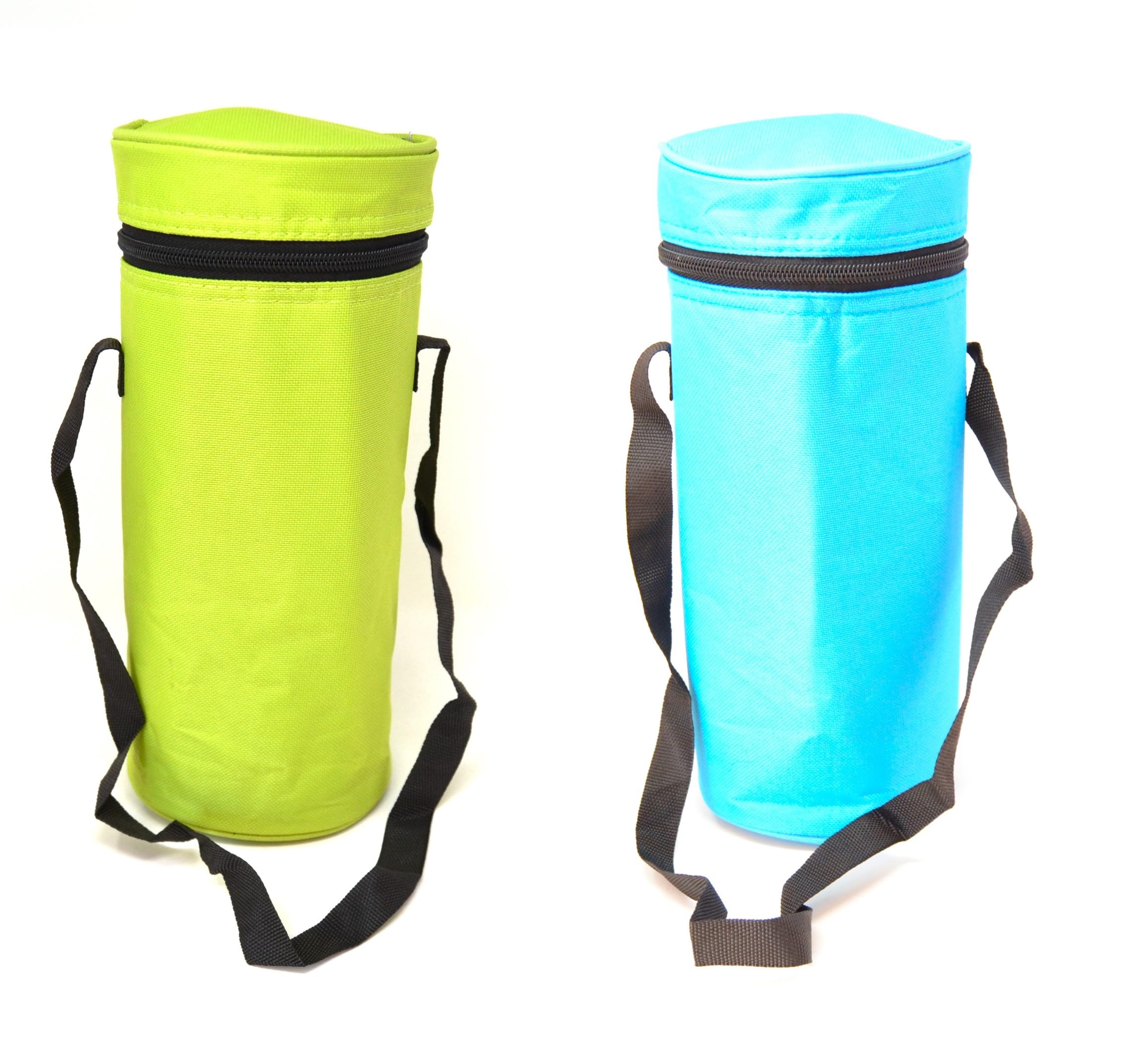 2 x Blue and Green Men and Women 3L Total Hidalgo 1.5L Bottles Portable Flexible Cooler for Beach Camping Thermal Bag Camping Cooler Camouflage Military