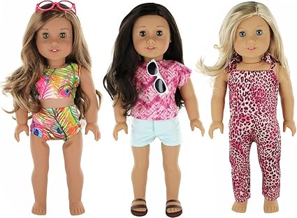 american girl doll vacation set
