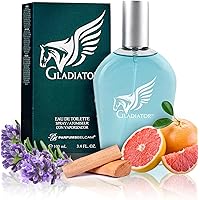 PB ParfumsBelcam Gladiator Eau De Toilette Spray for Men, Long-Lasting Woody and Sexy Cologne, Masculine Scent, Iconic Fragra
