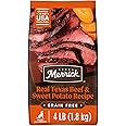 Merrick Grain Free Texas Beef + Sweet Potato Recipe Dry Dog Food, 4 lbs.