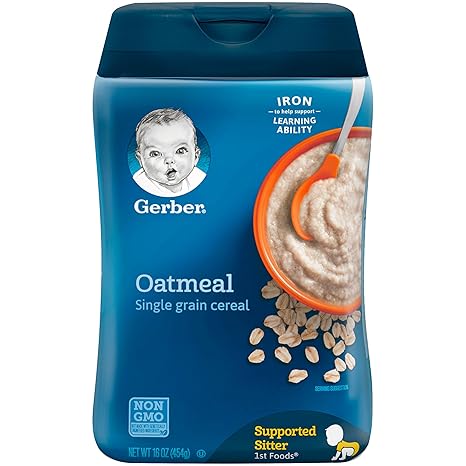gerber single grain oatmeal