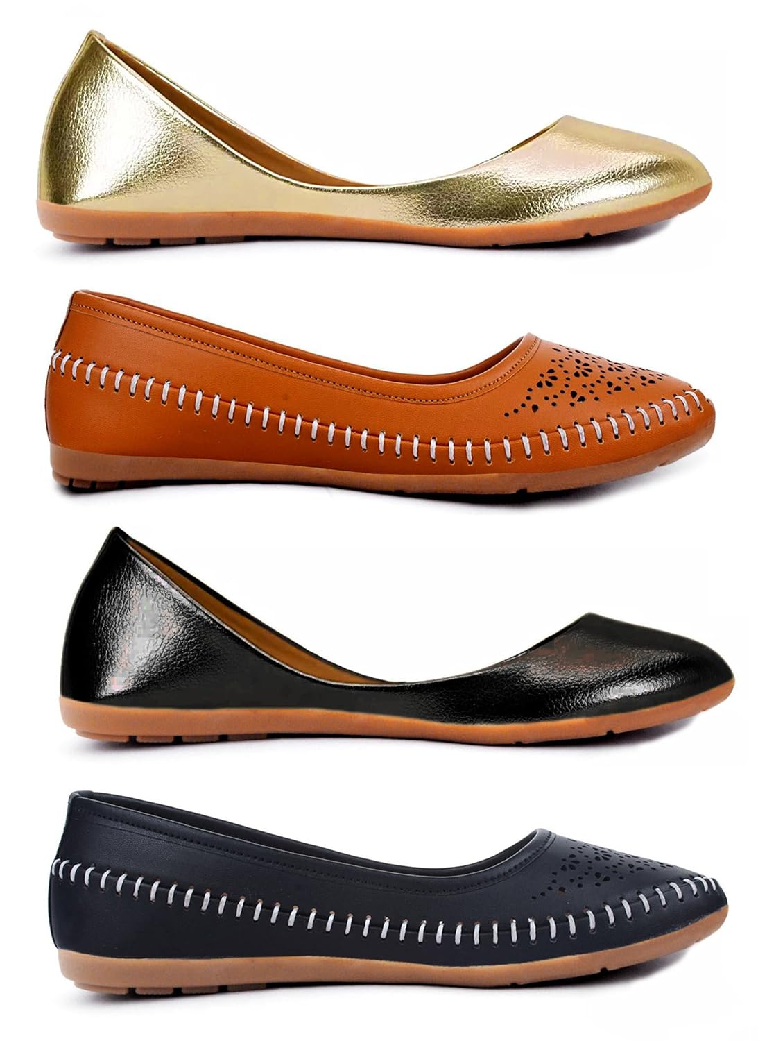 ziaula women's combo of 4 bellies