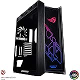 Asus ROG Strix Helios GX601 RGB Mid-Tower Computer Case for up to EATX Motherboards with USB 3.1 Front Panel, Smoked Tempered