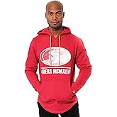 Ultra Game Men's NFL Fleece Hoodie Pullover Sweatshirt Embroidered JTM1731A, Arizona Cardinals
